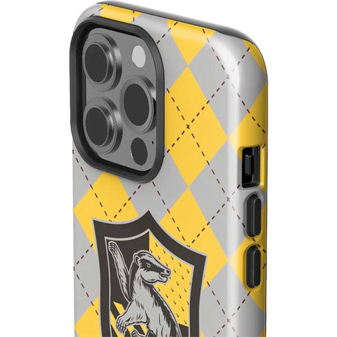 Wizarding World Harry Potter Hufflepuff Crest iPhone 15 Pro Impact Case